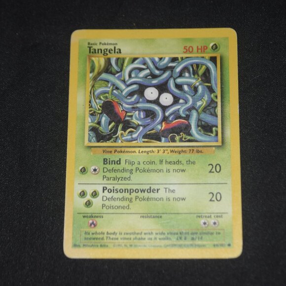 Tangela 066/102 Base Set Regular - Picture 1 of 13